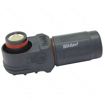 Flexcoils (SurLok) вилка черная 350A (Ф12-95mm2)